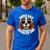 Cavalier King Charles Spaniel Dad Father’s Day Men's Casual T-Shirt Royal Blue