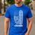 Cheer Dad Bodyguard Family Father Cheerleader Squad Men's Casual T-Shirt Royal Blue