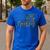 Cheer Dad Camo American Flag Cheerleader Supporter Men's Casual T-Shirt Royal Blue Cheer Dad Camo American Flag Cheerleader Supporter Men's Casual T-Shirt Royal Blue