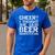 Cheer Dad Cheer I Thought She Said Beer Competition Men's Casual T-Shirt Royal Blue