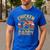 Chicken Daddy Farmer For Men Men's Casual T-Shirt Royal Blue
