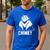 Chonk Fat And Hairy Cat Cats Kittens Dad Graphic Mom Funny Men's Casual T-Shirt Royal Blue