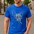 Cigarette Smoking Sphynx Cat Meme Stupid For Dad Men's Casual T-Shirt Royal Blue Cigarette Smoking Sphynx Cat Meme Stupid For Dad Men's Casual T-Shirt Royal Blue
