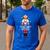 Cool Dad Nutcracker Christmas Family Matching Pajama Men's Casual T-Shirt Royal Blue