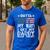 Cool I Get My Daddy Back Today Military Child Small Men's Casual T-Shirt Royal Blue