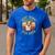 Corgi Dad Idea For Men Men's Casual T-Shirt Royal Blue