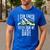 I Can Crash Better Than My Dad Graphic Demo Derby Shirt Men's Casual T-Shirt Royal Blue