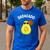 Cute Avocado For Dad Men Fruit Avocado Pear Lovers Men's Casual T-Shirt Royal Blue