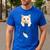 Cute Cat Pocket Cat Mom Cat Dad Cat Lover Men's Casual T-Shirt Royal Blue Cute Cat Pocket Cat Mom Cat Dad Cat Lover Men's Casual T-Shirt Royal Blue