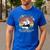 Cute Dadacorn Like A Normal Dad Only More Awesome Daddy Men's Casual T-Shirt Royal Blue