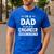 Cute Engineer Dad Men Father's Day Mechanical Engineering Men's Casual T-Shirt Royal Blue Cute Engineer Dad Men Father's Day Mechanical Engineering Men's Casual T-Shirt Royal Blue