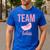 Cute Team Tutus Gender Reveal For Mom And Dad Men's Casual T-Shirt Royal Blue