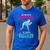 Cute Wrestling Daughter Favorite Wrestler Dad Mom Men's Casual T-Shirt Royal Blue