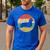 Dachshund Long Haired Dog Vintage Mom Dad Retro Men's Casual T-Shirt Royal Blue