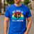 My Dad Is 40 And Still Awesome 40th Retro Birthday Dad Daddy Men's Casual T-Shirt Royal Blue