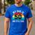 My Dad Is 50 And Still Cool 50th Retro Birthday Dad Daddy Men's Casual T-Shirt Royal Blue My Dad Is 50 And Still Cool 50th Retro Birthday Dad Daddy Men's Casual T-Shirt Royal Blue