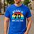 My Dad Is 70 And Still Cool 70th Retro Birthday Dad Daddy Men's Casual T-Shirt Royal Blue