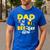 Dad Of The Bee Day Girl Hive Party Matching Birthday Sweet Men's Casual T-Shirt Royal Blue