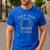 This Dad Has The Best Son Ever Fathers Day From Son Men's Casual T-Shirt Royal Blue