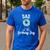 Dad Of The Birthday Boy Donut Theme Party Blue Father Men's Casual T-Shirt Royal Blue Dad Of The Birthday Boy Donut Theme Party Blue Father Men's Casual T-Shirt Royal Blue