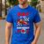 Dad Of The Birthday Boy Pit Crew Race Car Matching Family Men's Casual T-Shirt Royal Blue