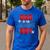 Dad Of The Birthday Boy Spider Web Birthday Party Matching Men's Casual T-Shirt Royal Blue