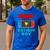 Dad Of The Birthday Boy Video Games Theme Bday Matching Men's Casual T-Shirt Royal Blue
