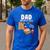 Dad Birthday Crew Pizza Theme Birthday Pizza Lover Party Men's Casual T-Shirt Royal Blue Dad Birthday Crew Pizza Theme Birthday Pizza Lover Party Men's Casual T-Shirt Royal Blue