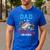 Dad Of The Birthday Cruiser Cruise Birthday Men's Casual T-Shirt Royal Blue
