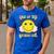 Dad Of The Birthday Girl Retro Family Matching Party Bday Men's Casual T-Shirt Royal Blue