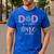 Dad Of The Birthday For Girl Winter Onederland 1st Birthday Men's Casual T-Shirt Royal Blue Dad Of The Birthday For Girl Winter Onederland 1st Birthday Men's Casual T-Shirt Royal Blue