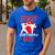 Dad Of The Birthday Karate Taekwondo Boy Martial Arts Men's Casual T-Shirt Royal Blue