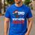 Dad Of The Birthday Ninja Daddy Party Best Father Boy Pop Men's Casual T-Shirt Royal Blue