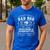 Dad BOD Whiskey Bourbon Lover For Dad Men's Casual T-Shirt Royal Blue