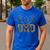 Dad Deer Hunting Camo Father Hunters Buck Camouflage Nature Men's Casual T-Shirt Royal Blue