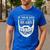 If Your Dad Doesn't Have Beard You'Ve Got 2 Moms Men's Casual T-Shirt Royal Blue