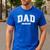 Dad Est 2026 Promoted To Daddy 2026 New Dad Papa Father Men's Casual T-Shirt Royal Blue Dad Est 2026 Promoted To Daddy 2026 New Dad Papa Father Men's Casual T-Shirt Royal Blue