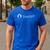Dad GPT Bald AI Men's Casual T-Shirt Royal Blue