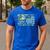 Dad Grandpa Great Grandpa Veteran Fathers Day Great Grandpa Men's Casual T-Shirt Royal Blue