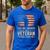 Im A Dad Grandpa And A Veteran Nothing Scares Me Veteran Men's Casual T-Shirt Royal Blue