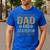 Dad And Grandpaw Dog Grandpaw Grandpa Men Men's Casual T-Shirt Royal Blue Dad And Grandpaw Dog Grandpaw Grandpa Men Men's Casual T-Shirt Royal Blue