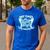 My Dad Is My Guardian Angel In Heaven Loss Father Memorial Men's Casual T-Shirt Royal Blue