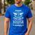 Dad Is My Guardian Angel Missing Memorial Day For Men Women Men's Casual T-Shirt Royal Blue