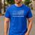 Dad Is A Hero Idea Son Daughter Of Police Men's Casual T-Shirt Royal Blue