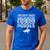 Dad Of Horse Lover Equestrian Horseback Rider Men's Casual T-Shirt Royal Blue