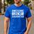 Dad Idea Awesome Like My Daughter Men's Casual T-Shirt Royal Blue