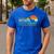 Dad It's Not A Dad Bod It's A Father Figure Men's Casual T-Shirt Royal Blue