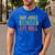 Dad Jokes Are How Eye Roll Father's Day Pun Graphic Men's Casual T-Shirt Royal Blue