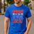 Dad And Mom Mommy Birthday Boy Spider Family Matching Men's Casual T-Shirt Royal Blue