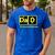 Dad Periodic Table Of Elements Men's Casual T-Shirt Royal Blue Dad Periodic Table Of Elements Men's Casual T-Shirt Royal Blue
